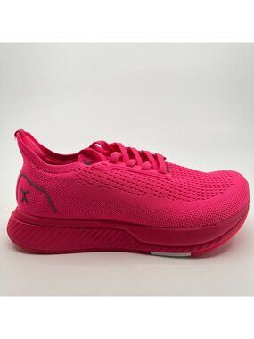 Flux Footwear Adapt Runner Neon Pink Womens Size 6 Athletic Knit Shoes Sneakers